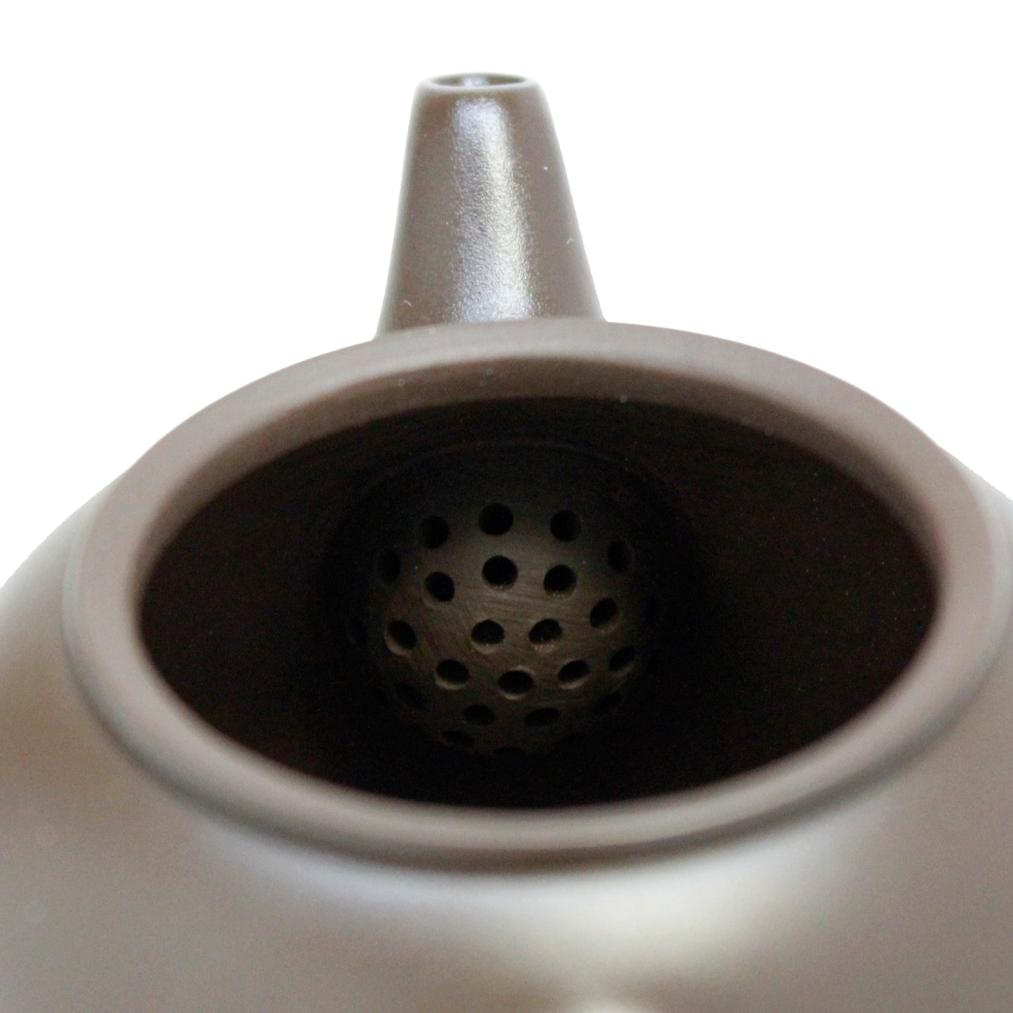 Hand-Thrown Purple Clay Teapot - 2.5 oz