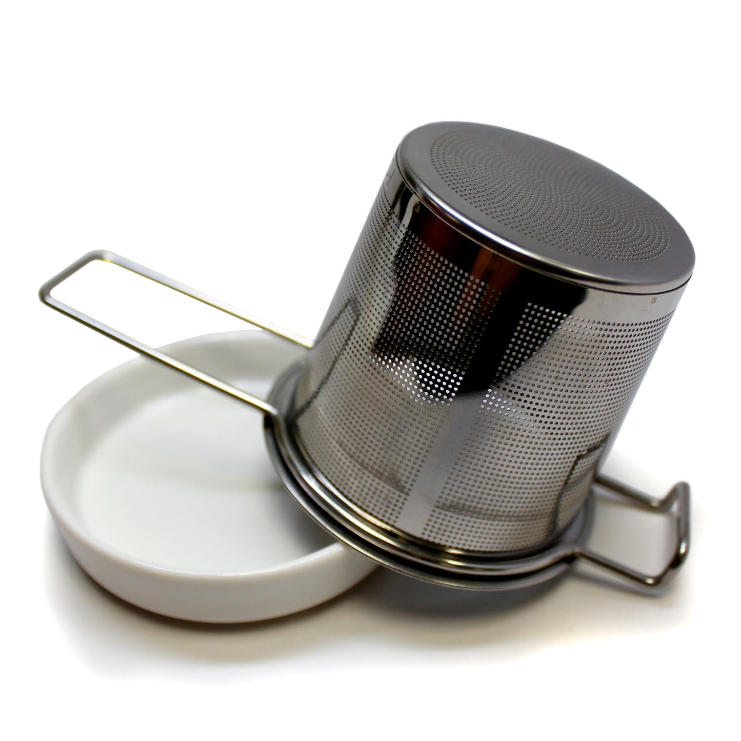 FORLIFE Tea Strainer with Dish Set