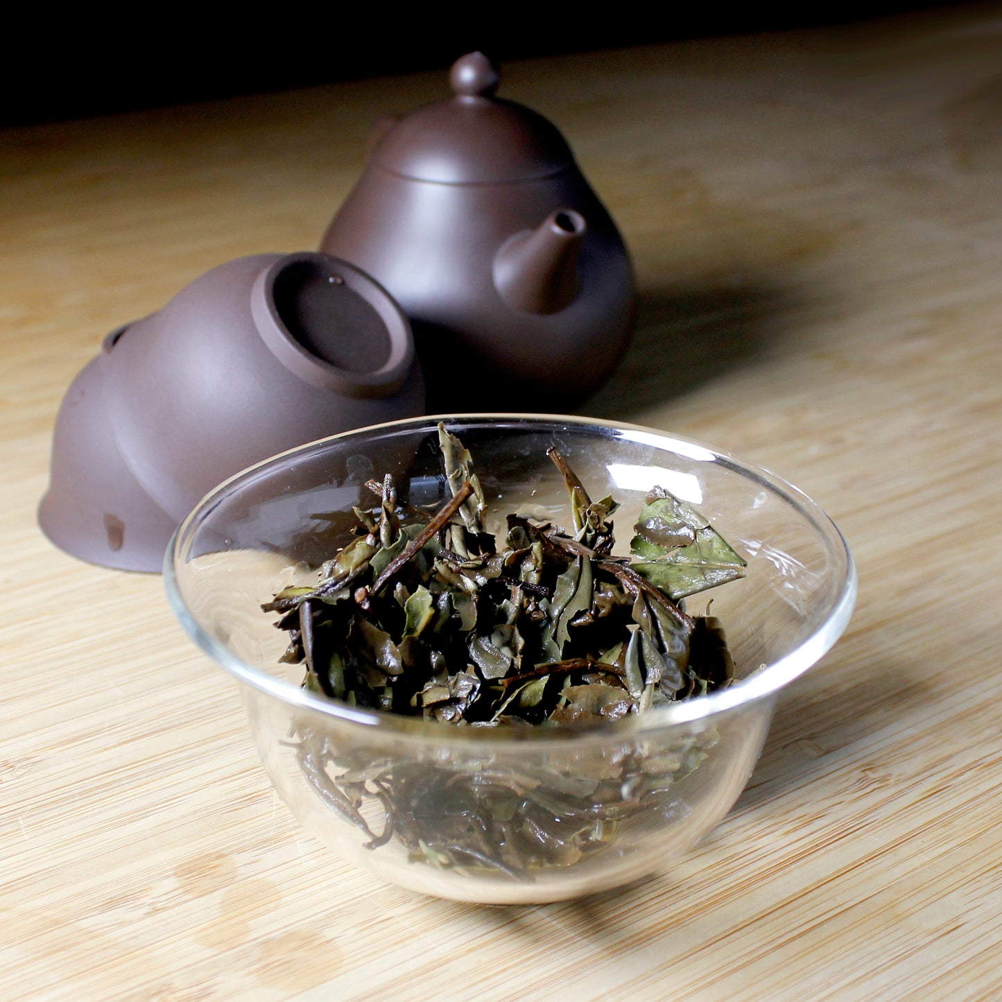 Aged White Peony: Bai Mu Dan - 6 Year - wet leaves