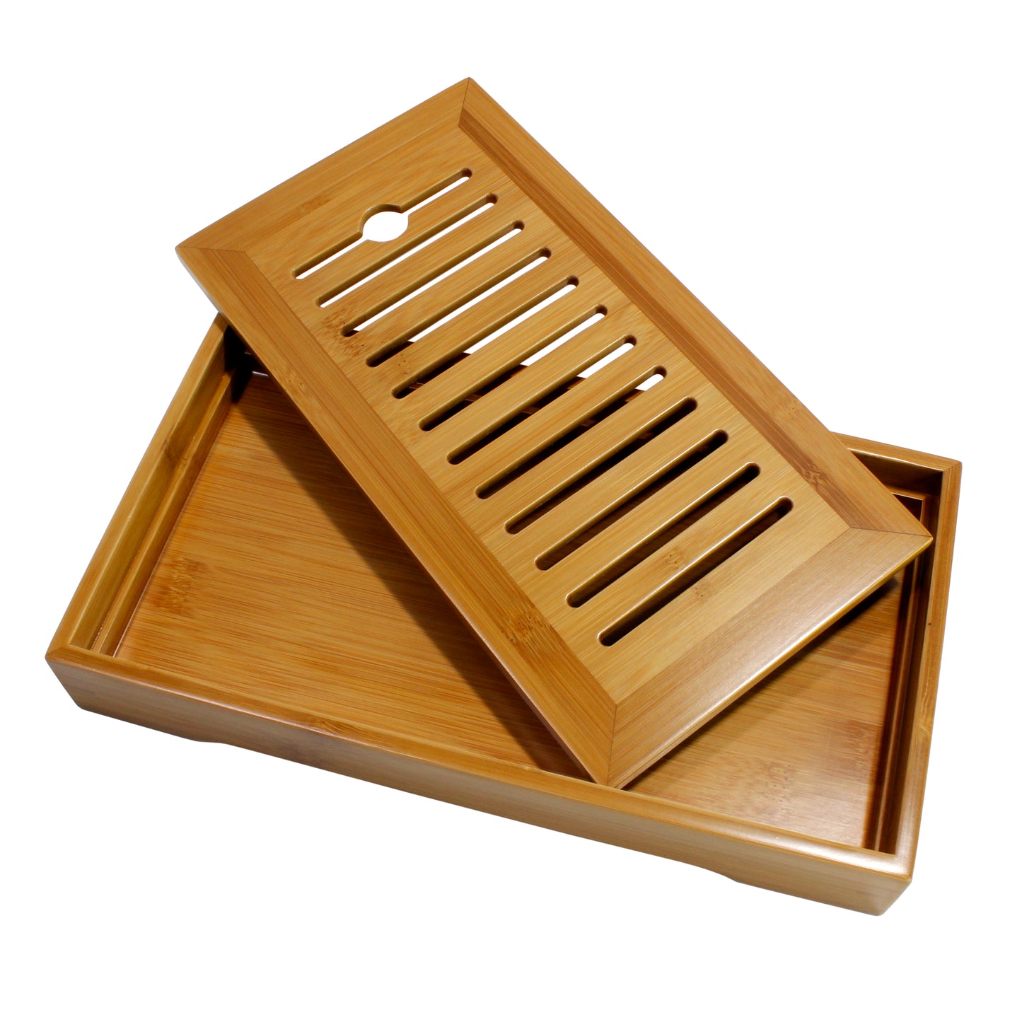 Bamboo Tea Tray - Low Profile