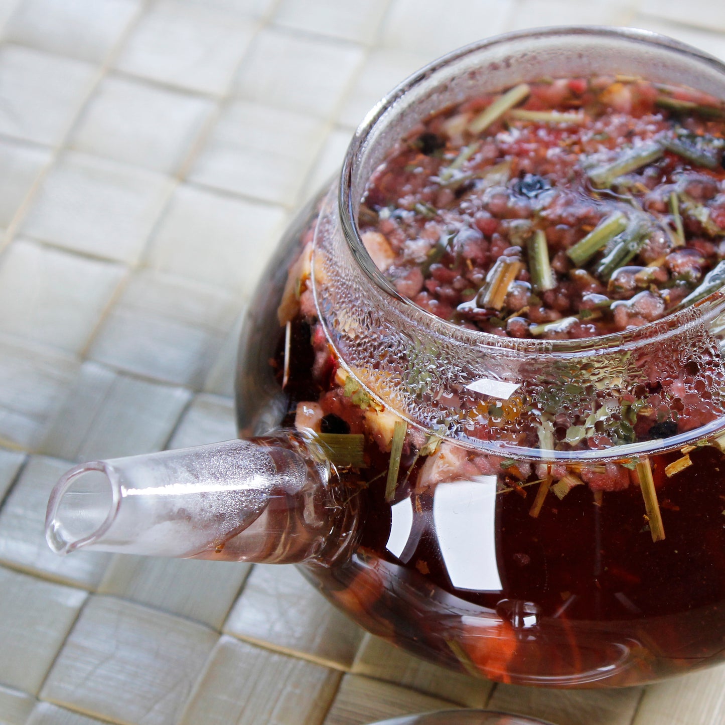 Blood Orange Hibiscus - steeping