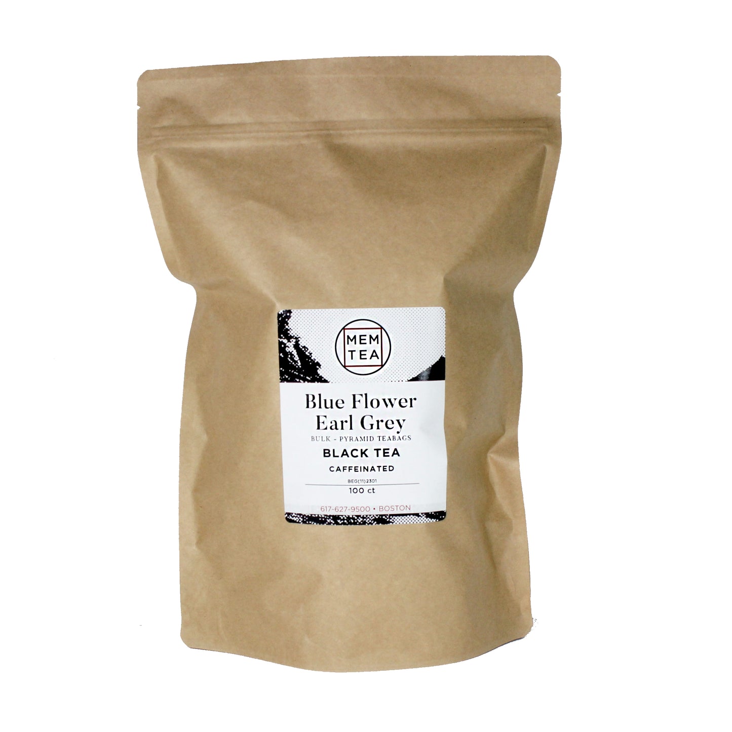 Blue Flower Earl Grey - Pyramid Teabag Bag - 100ct