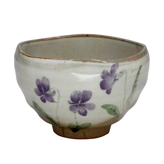 Ceramic Lilac Flower Cup - product
