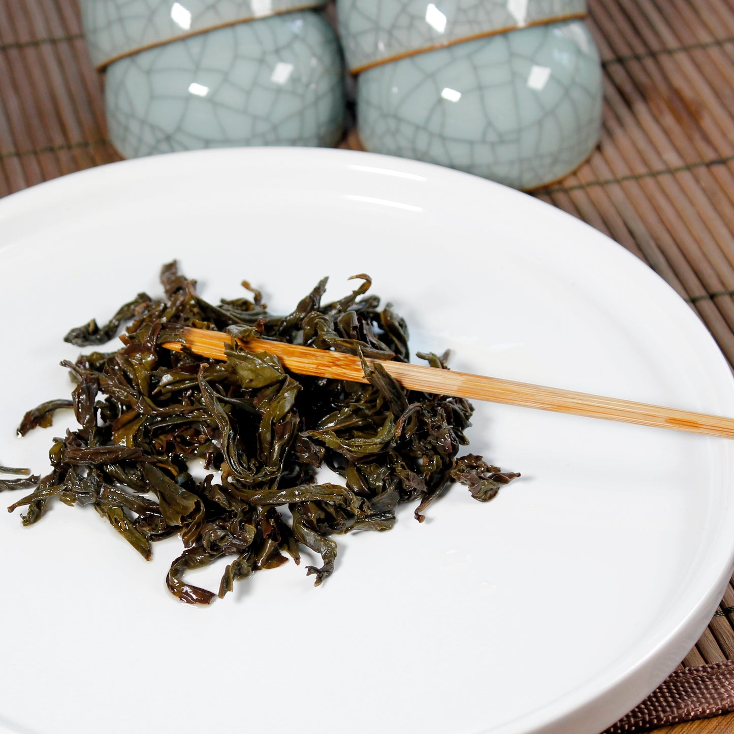 Da Hong Pao - wet leaves