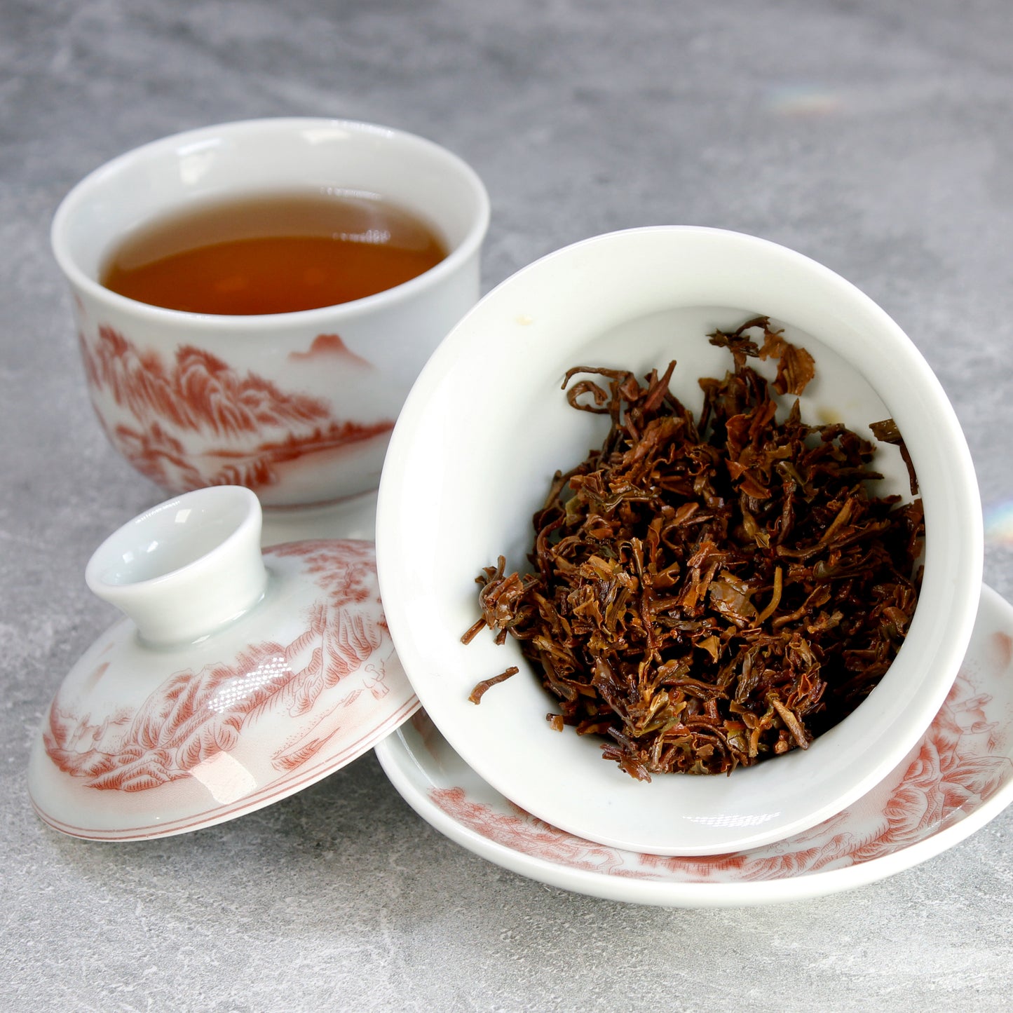 Darjeeling 2nd Flush: Thurbo Estate - wet leaves