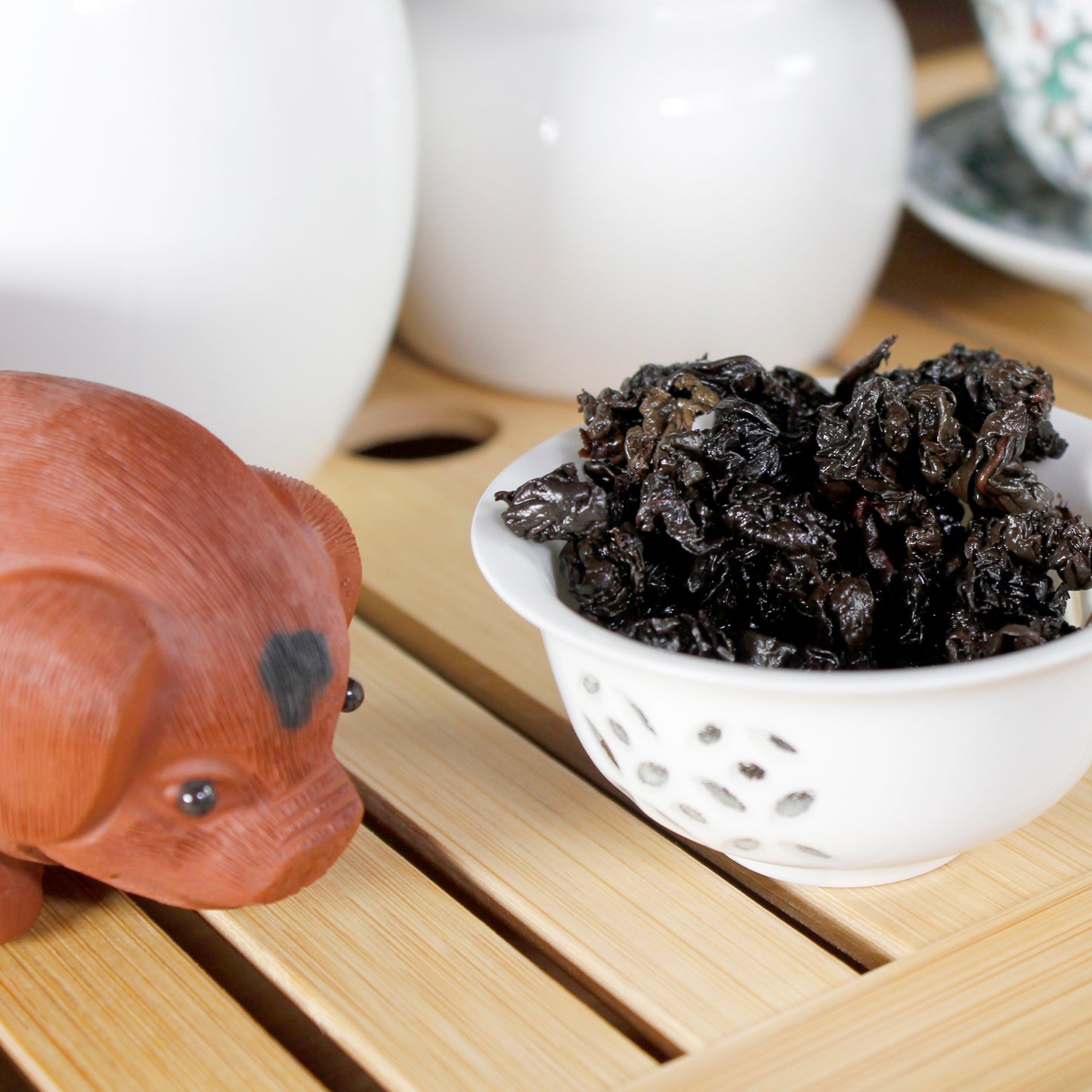 Formosa Oolong: Vintage 2014 - wet leaves