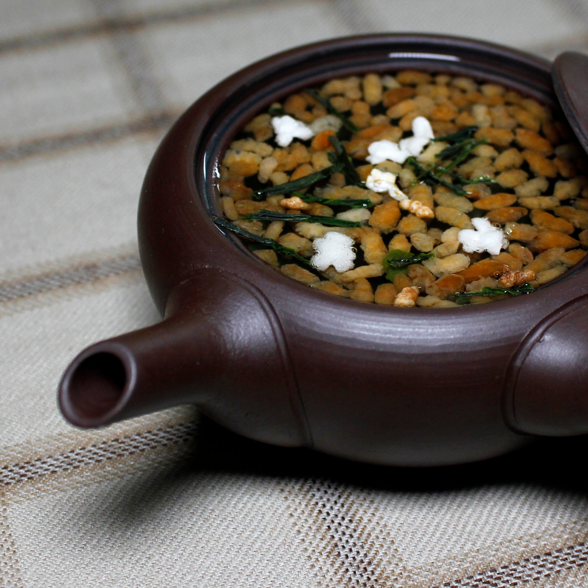 Genmai Cha - steeping