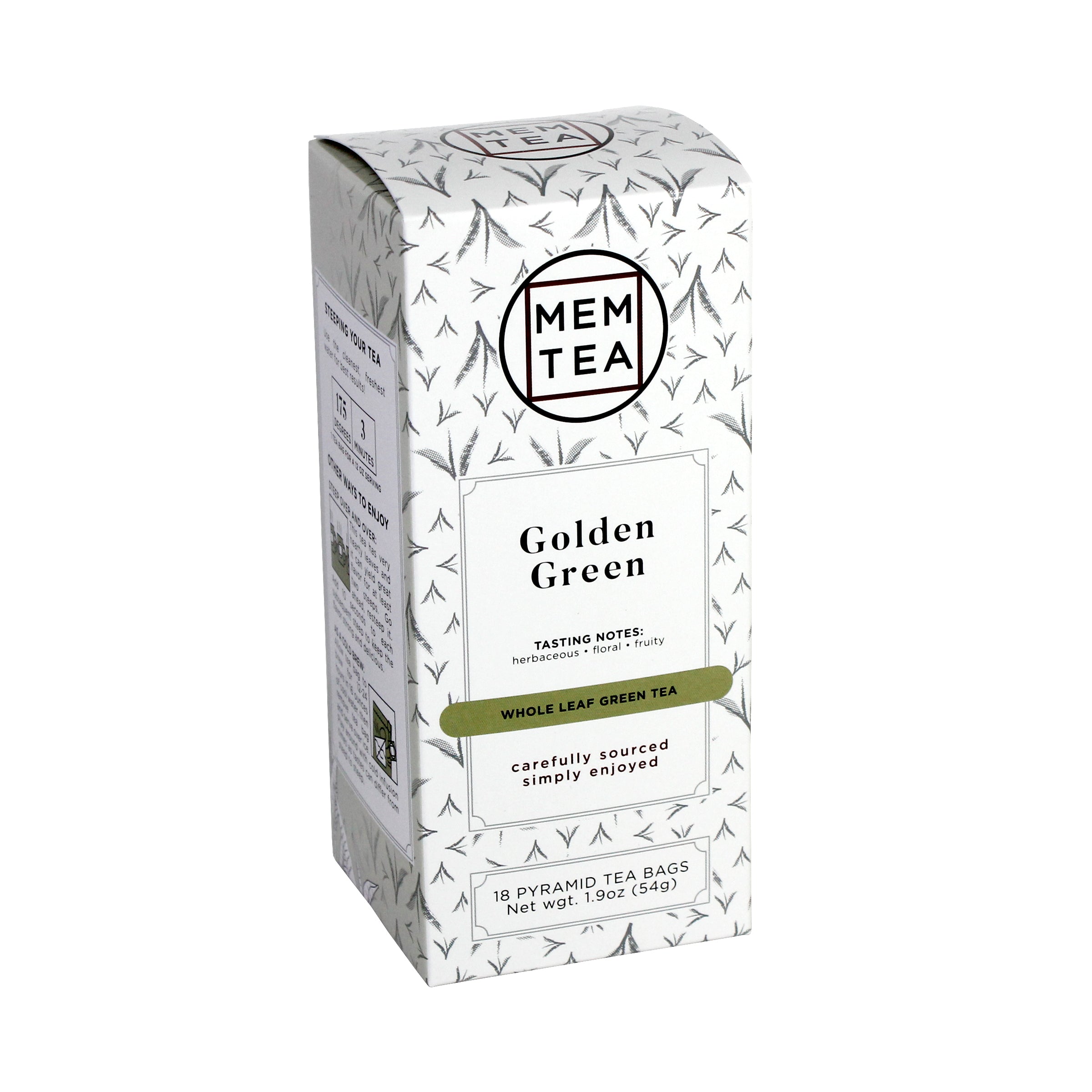 Herbal Tisane Pyramid Tea Bag Sampler - Individually Wrapped – MEM TEA