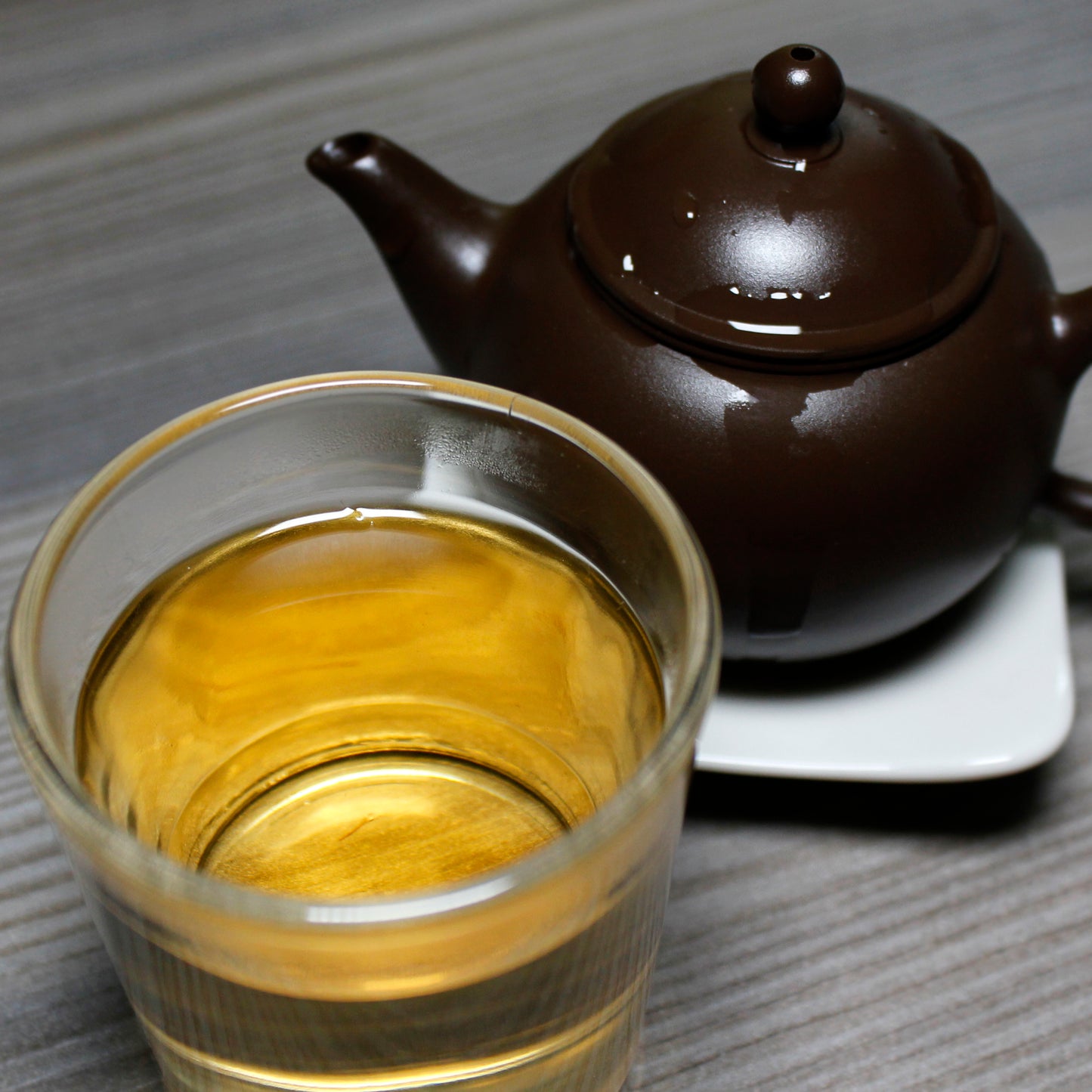 Hand-Thrown Purple Clay Teapot - 2.5 oz