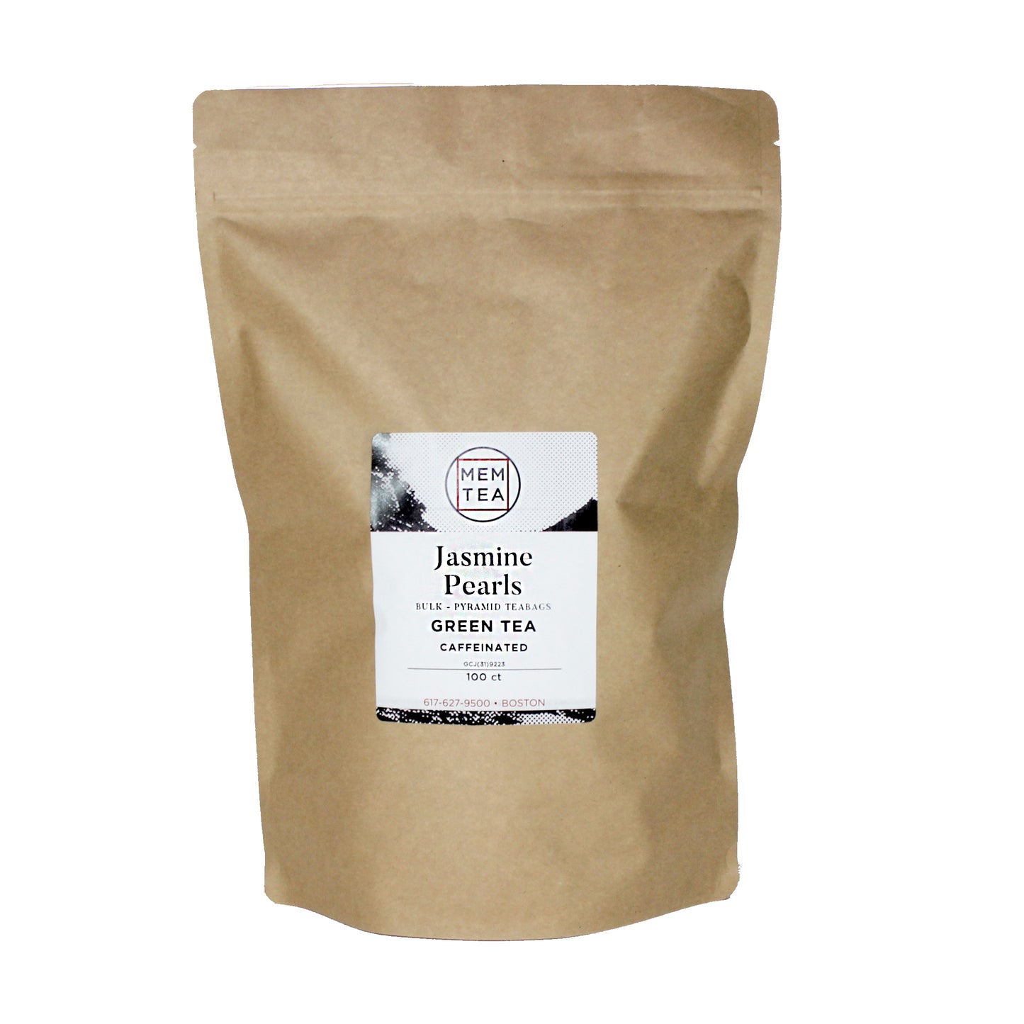 Jasmine Pearls - Pyramid Teabag Bag - 100ct