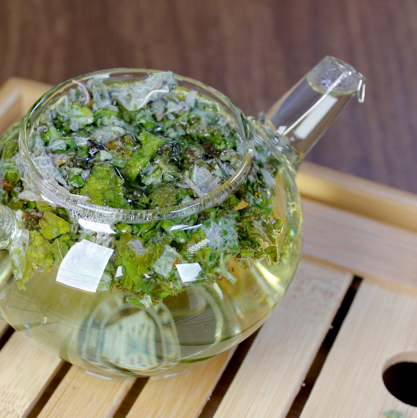 Karnak: Woolly Mint - steeping