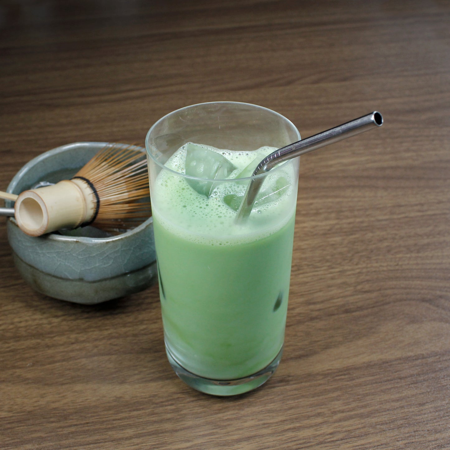 Kinrin Ceremonial Grade Matcha - Marukyu Koyamaen - Uji, Kyoto, Japan - latte