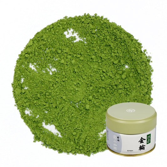 Kinrin Ceremonial Grade Matcha - Marukyu Koyamaen - Uji, Kyoto, Japan - loose & tin