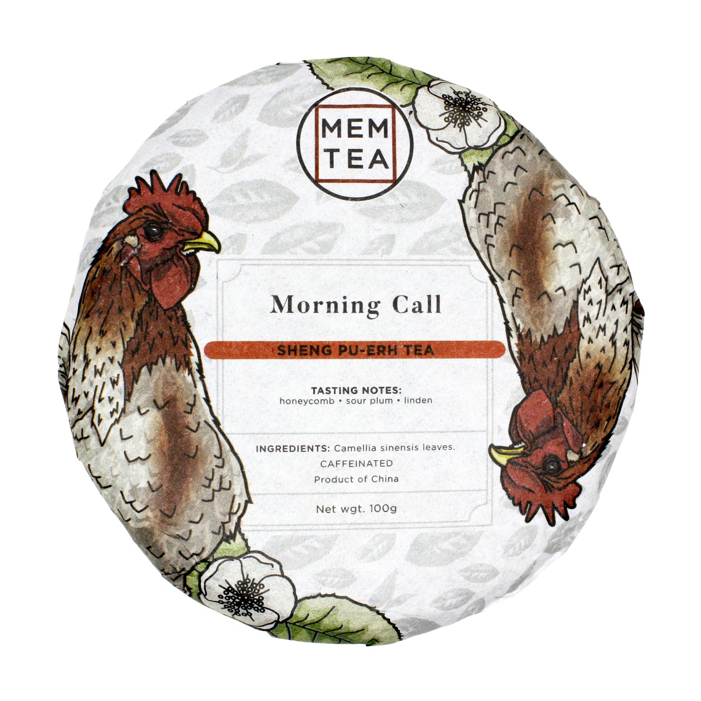 Morning Call: Sheng Pu-Erh Bingcha 2013 - wrapped