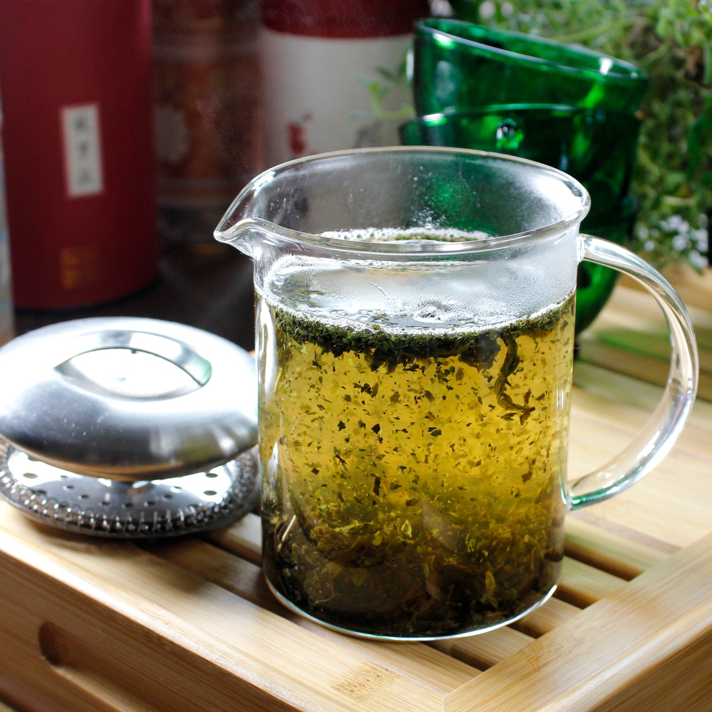 Moroccan Mint - steeping