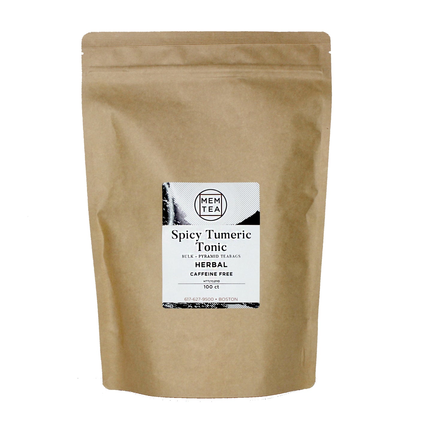 Spicy Turmeric Tonic - Pyramid Teabag Bag - 100ct