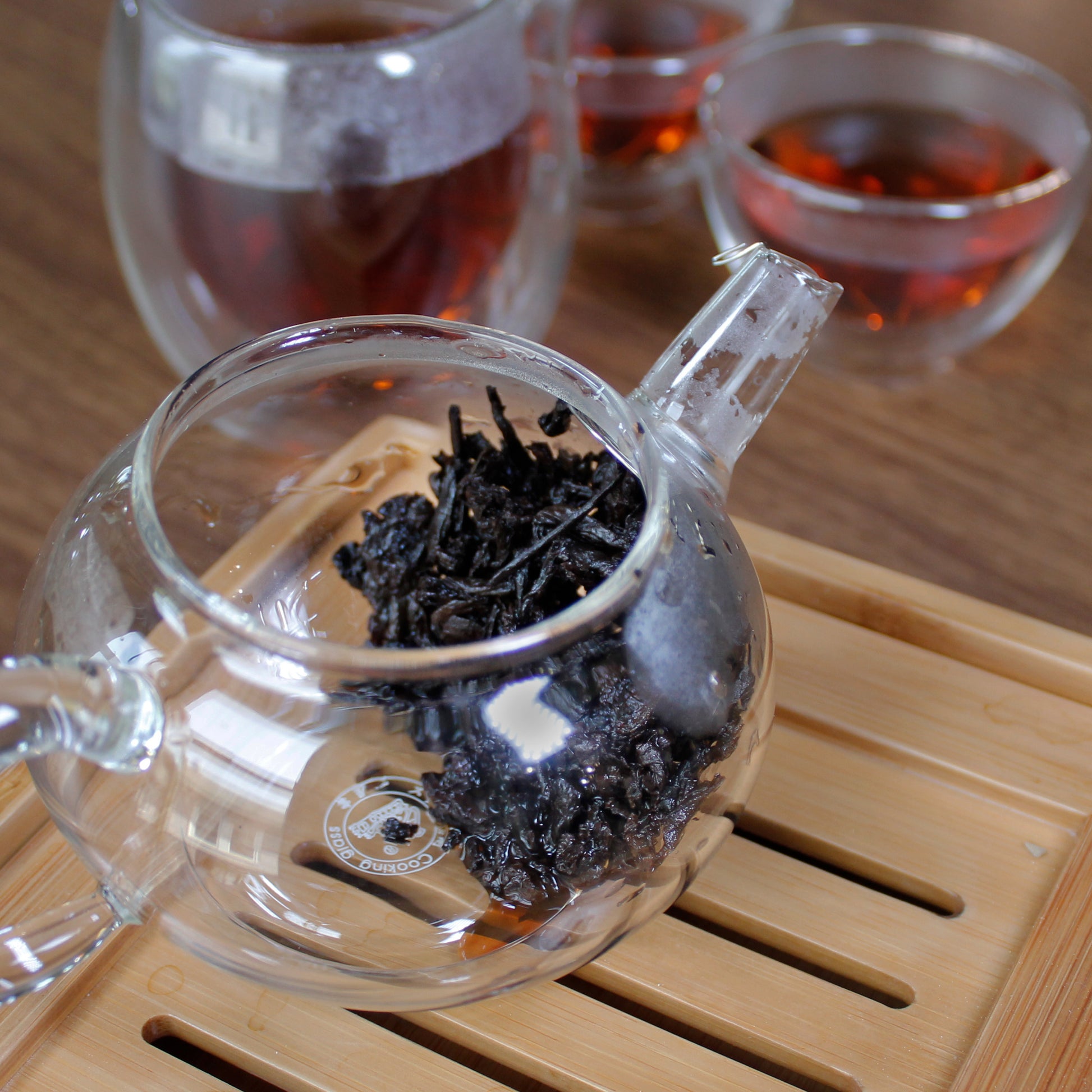 Yuan Shu Bingcha 2006 - wet leaves