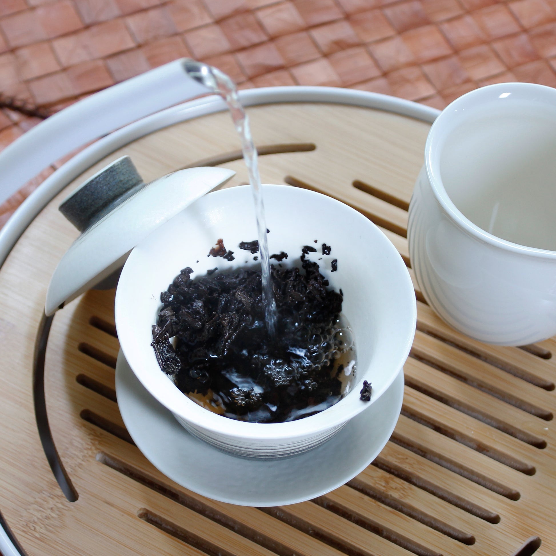 Yuan Shu Bingcha 2006 - steeping