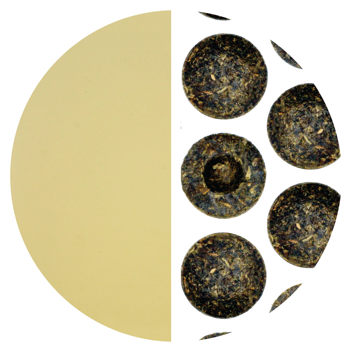 Lincang Half Dollar: 2011 Sheng Pu-Erh