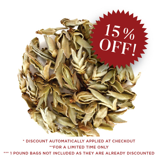 White Wild Tea Buds - sale