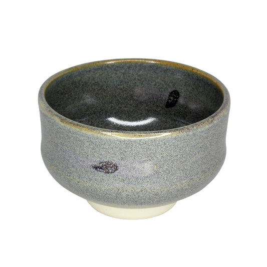 Blue-Gray Ceramic Matcha Bowl - product