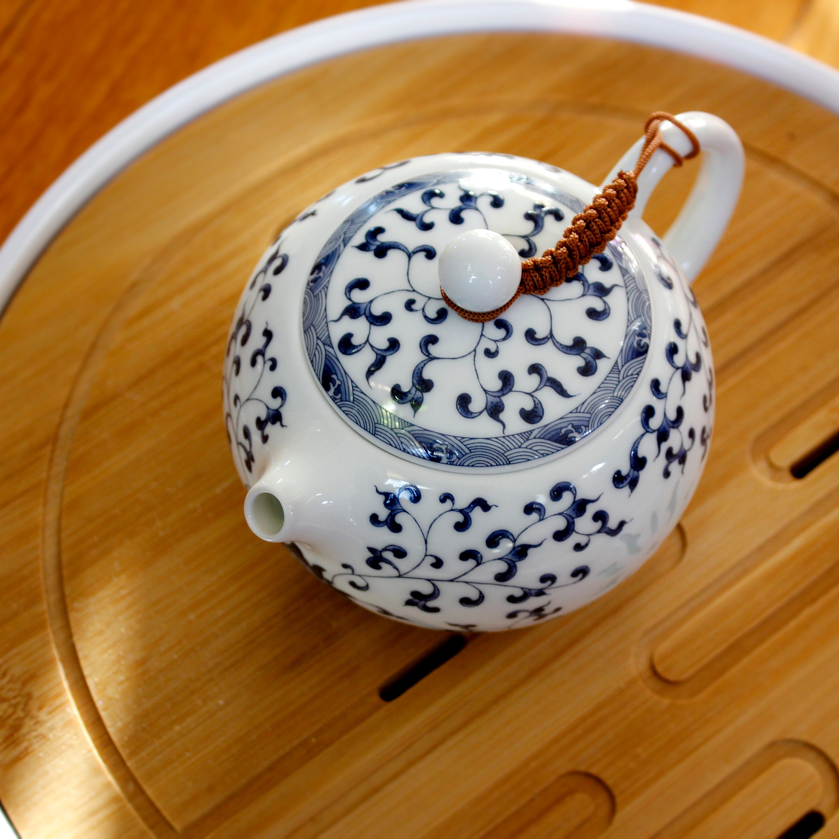Blue Lotus Teapot