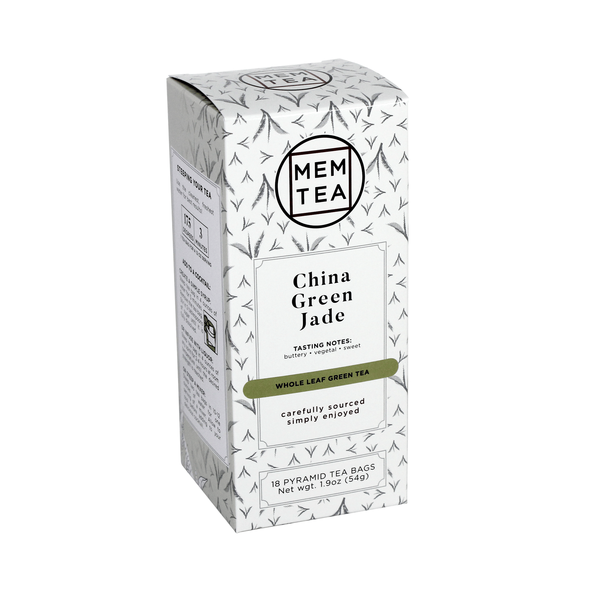 China Green Jade: Mao Jian - Pyramid Tea Bags – MEM TEA