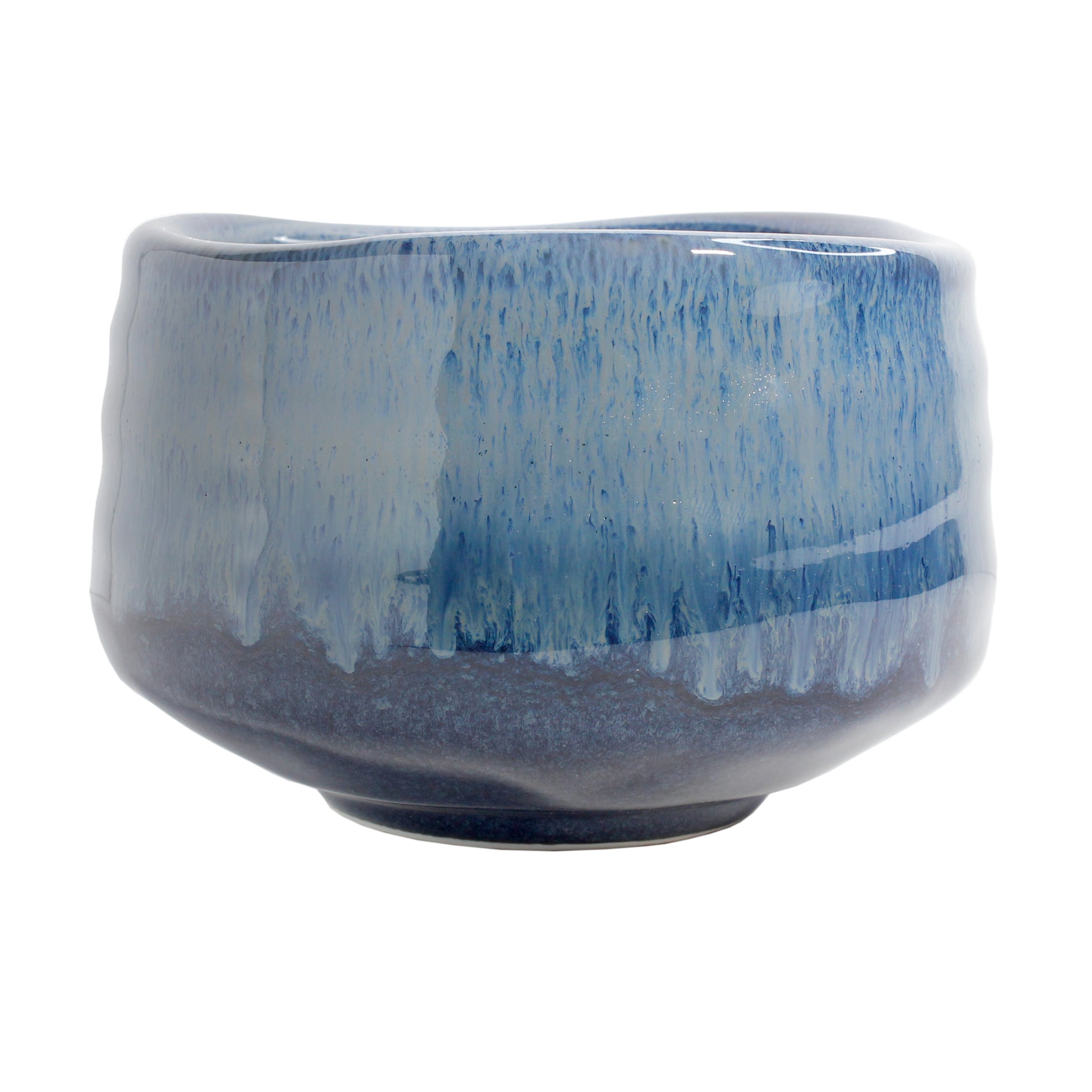 Cobalt Matcha Bowl (Chawan) - glaze