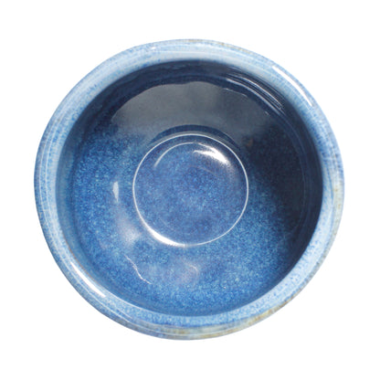 Cobalt Matcha Bowl (Chawan) - inside