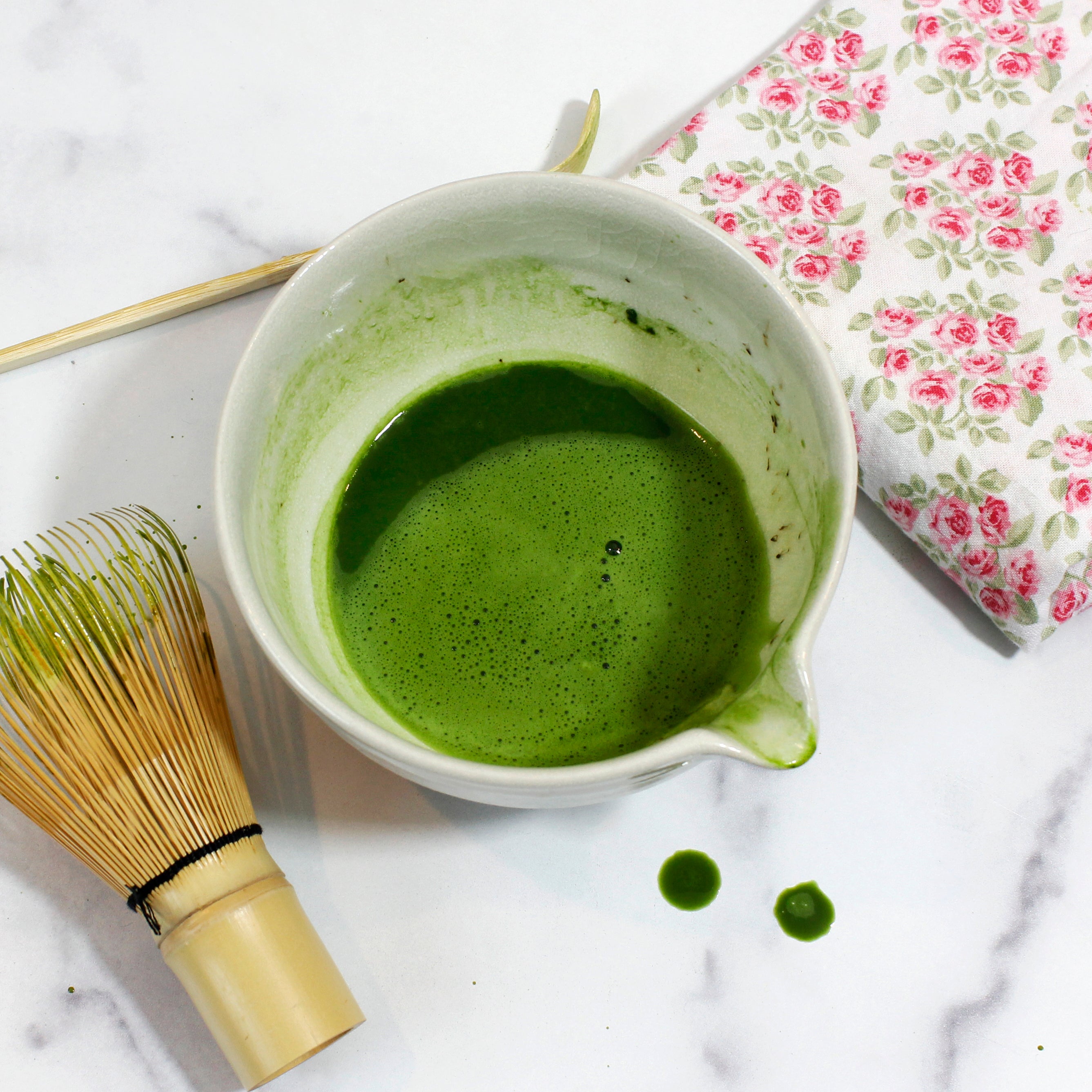 Cream Matcha Set w/ Spout