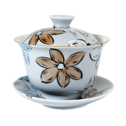 Flowered Gaiwan