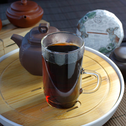 Fuzzy Forager: Shu Pu-Erh Bingcha - infusion