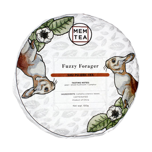 Fuzzy Forager: Shu Pu-Erh Bingcha - wrapped