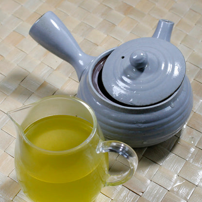 Gray Kyusu (Side Handle Teapot) - 11 oz