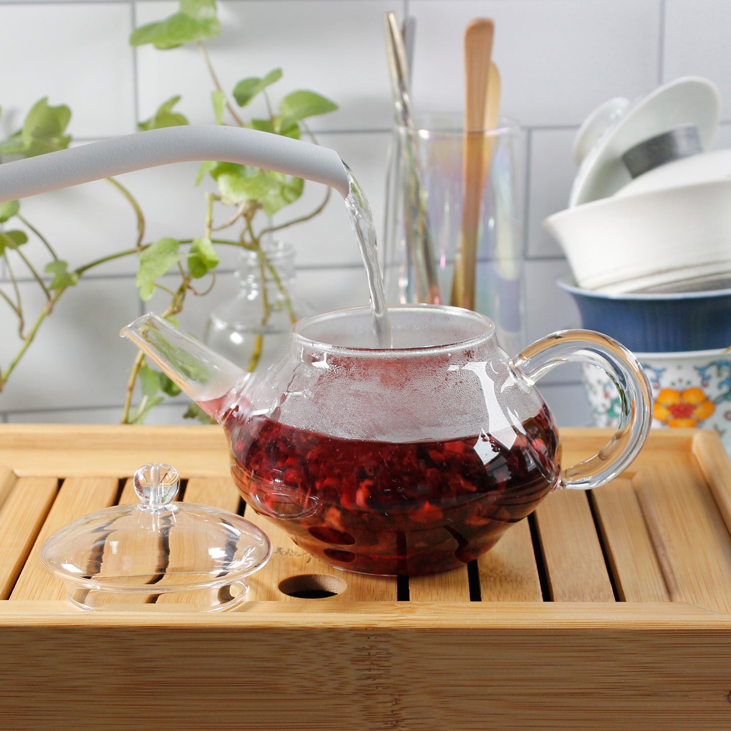 Hibiscus Lime Cooler