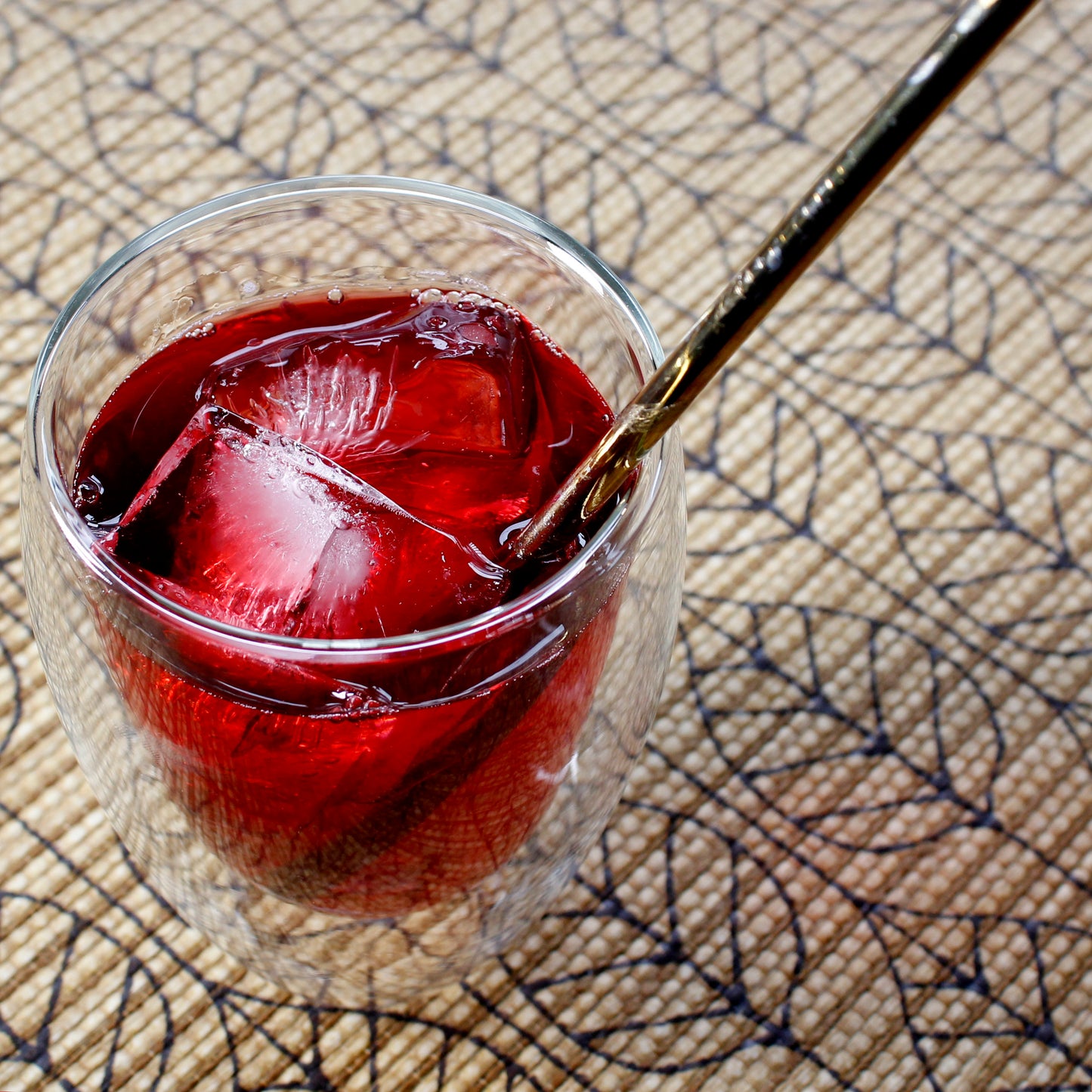 Hibiscus Lime Cooler - iced