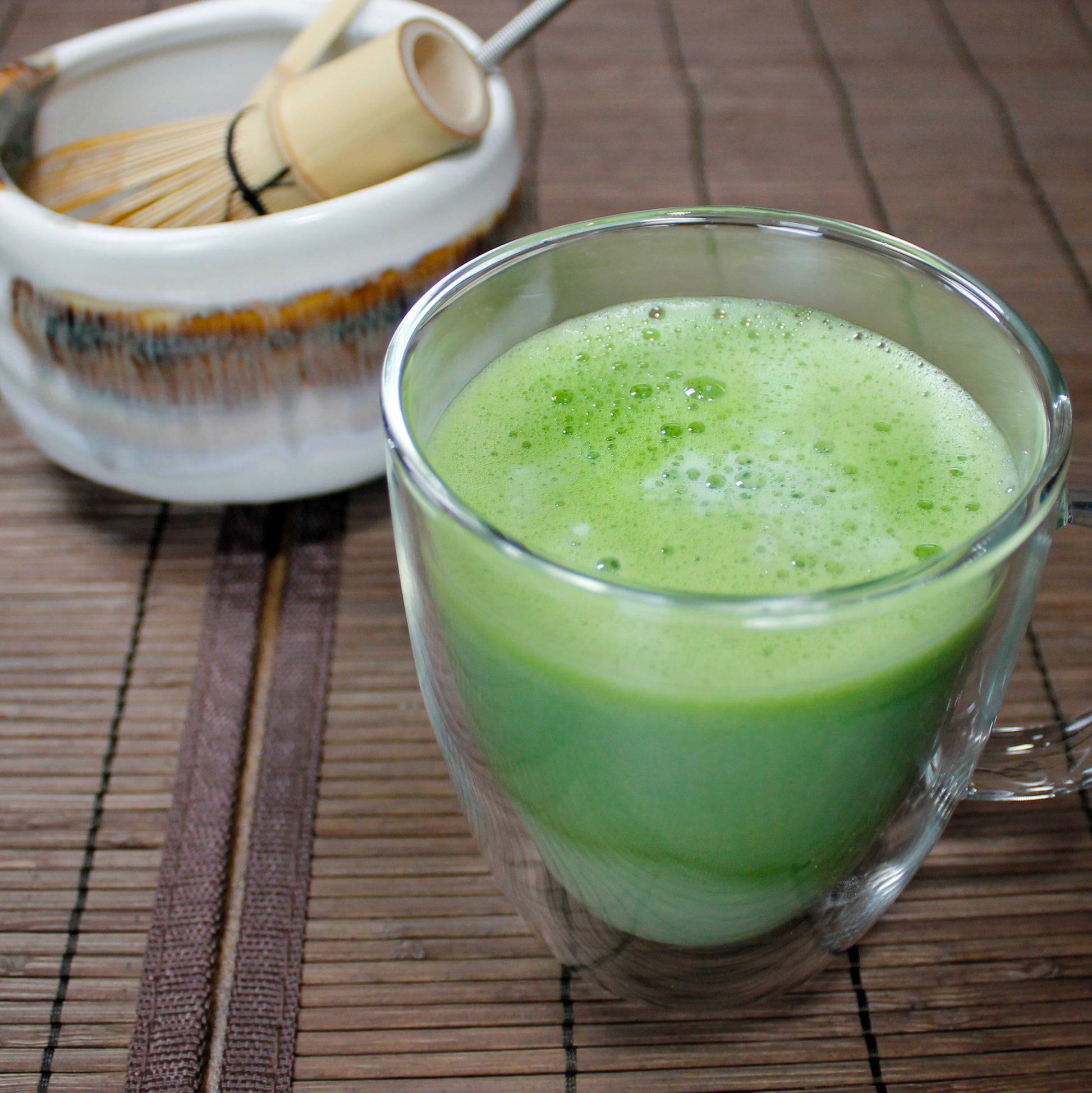 Isuzu Ceremonial Grade Matcha - Marukyu Koyamaen - Uji, Kyoto, Japan - latte