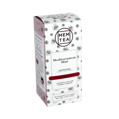 Mediterranean Mint - Pyramid Tea Bags