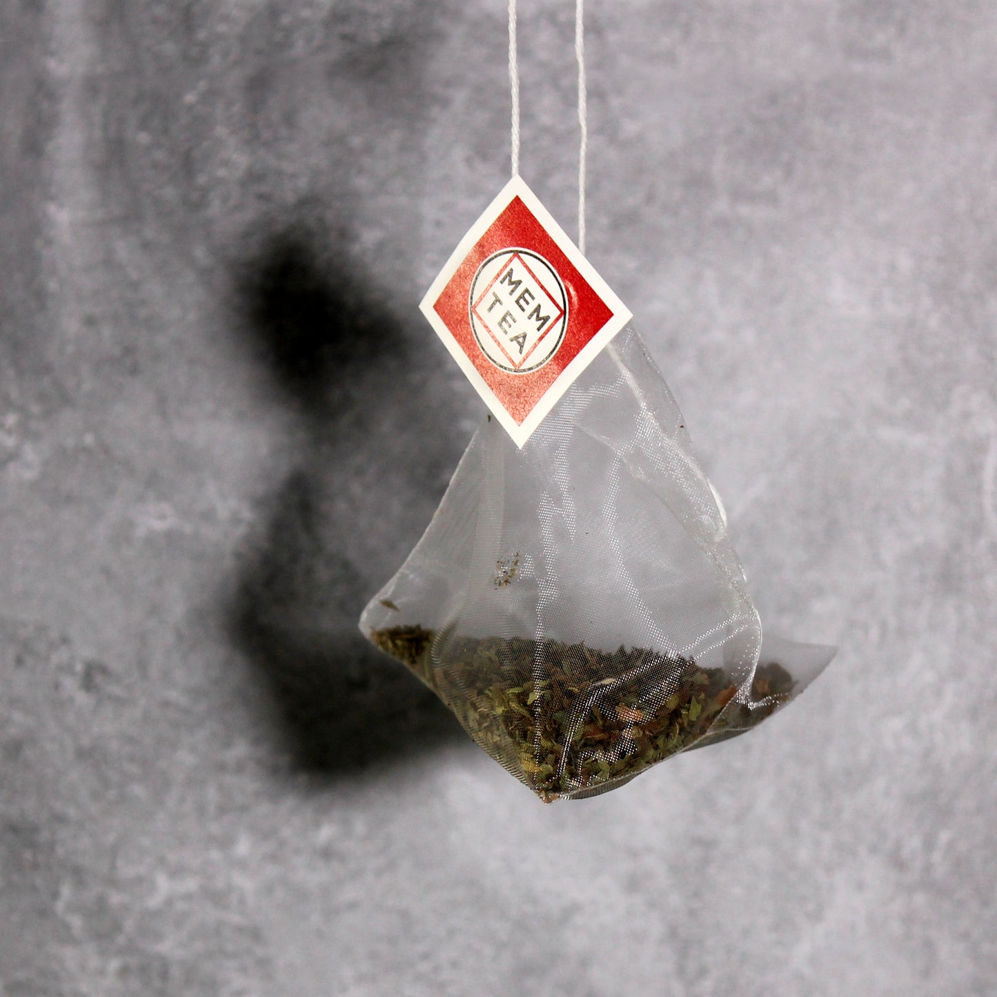 Mediterranean Mint - Pyramid Teabag Hanging