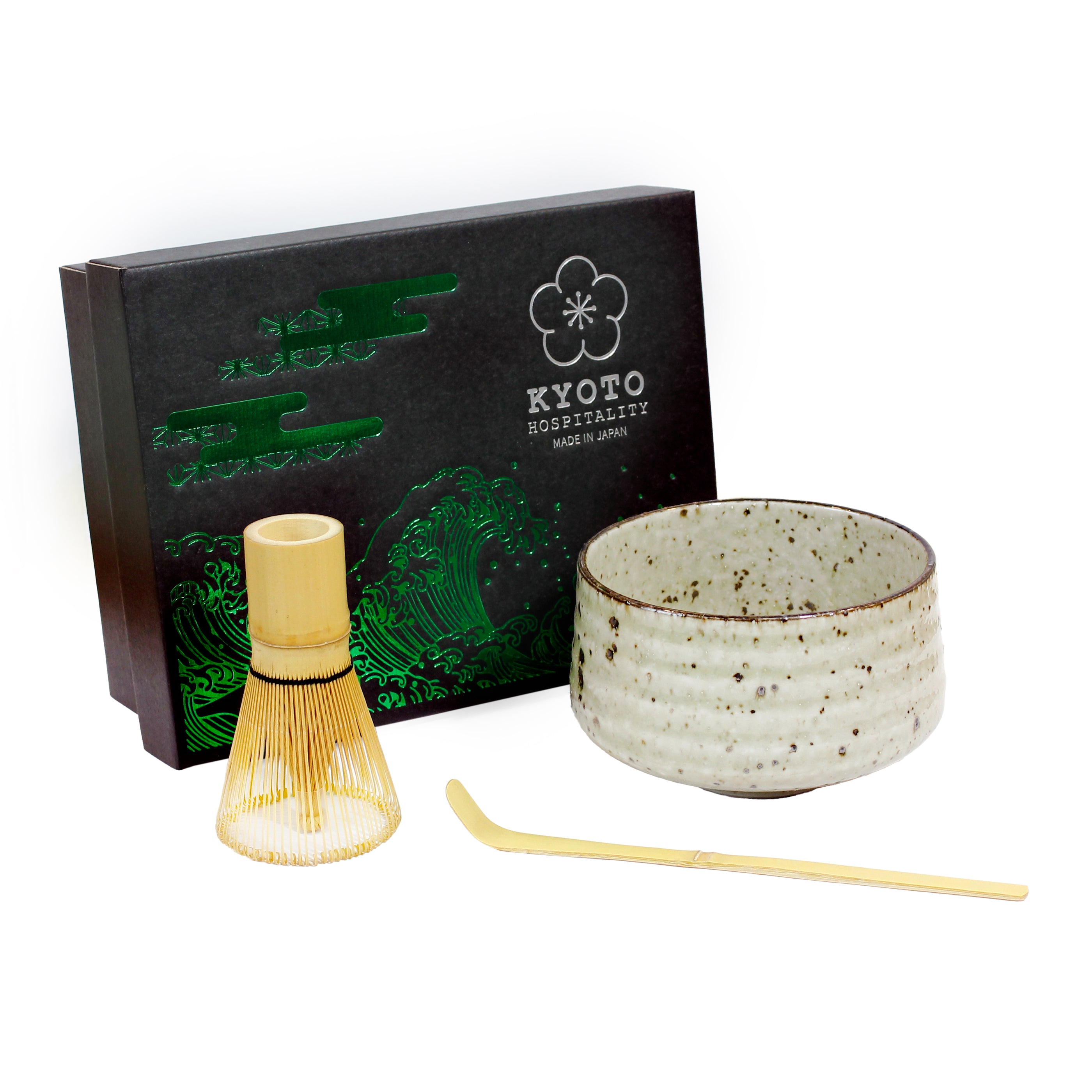 Mint Speckled Matcha Set