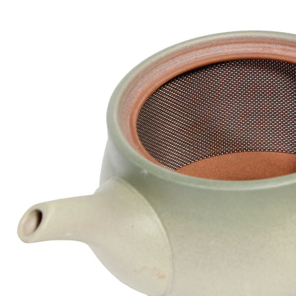 Misty Petals Kyusu (Side Handle Teapot) - strainer