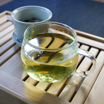 Osmanthus Glass Mug Infuser