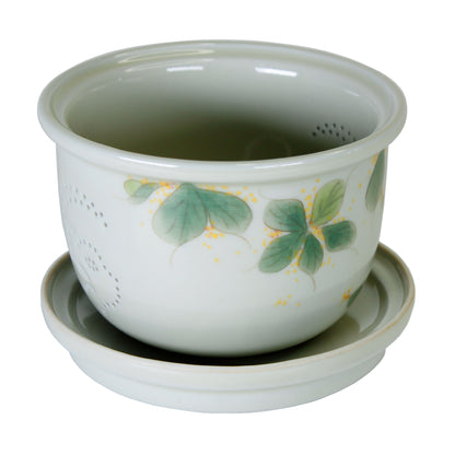 Osmanthus Glass Mug Infuser