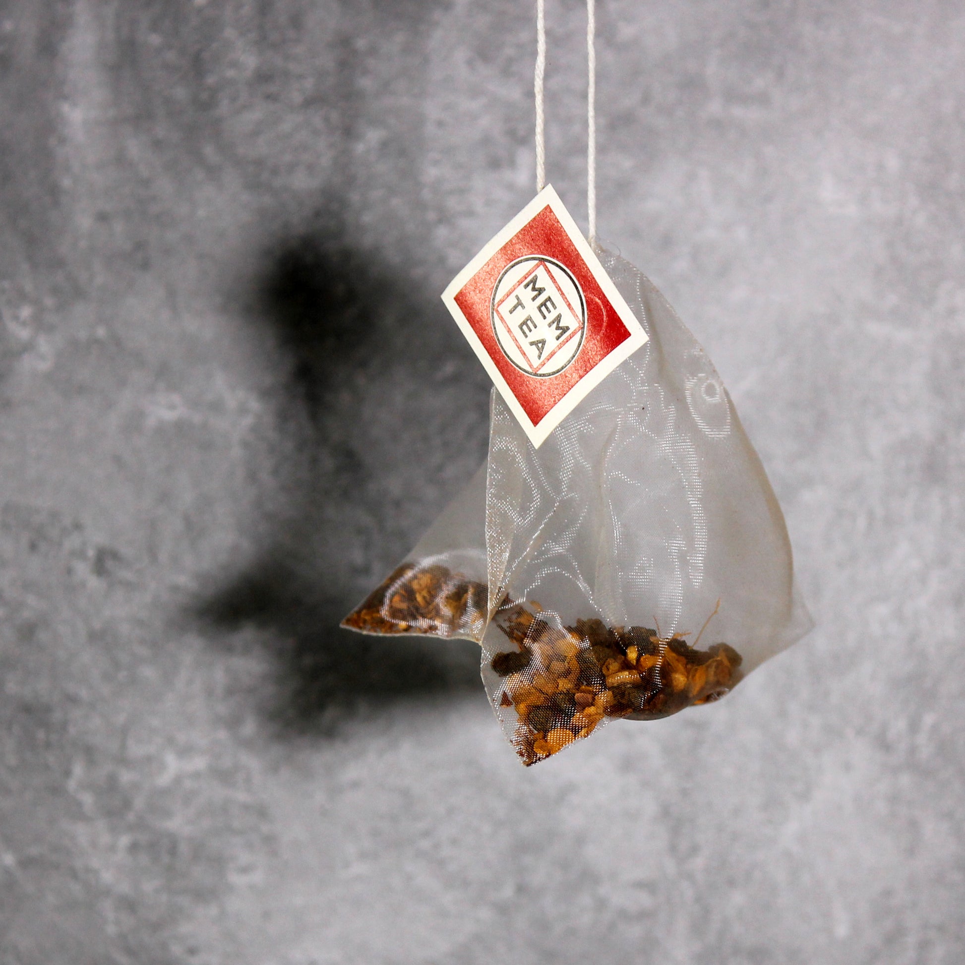 Spicy Turmeric Tonic - Pyramid Teabag Hanging