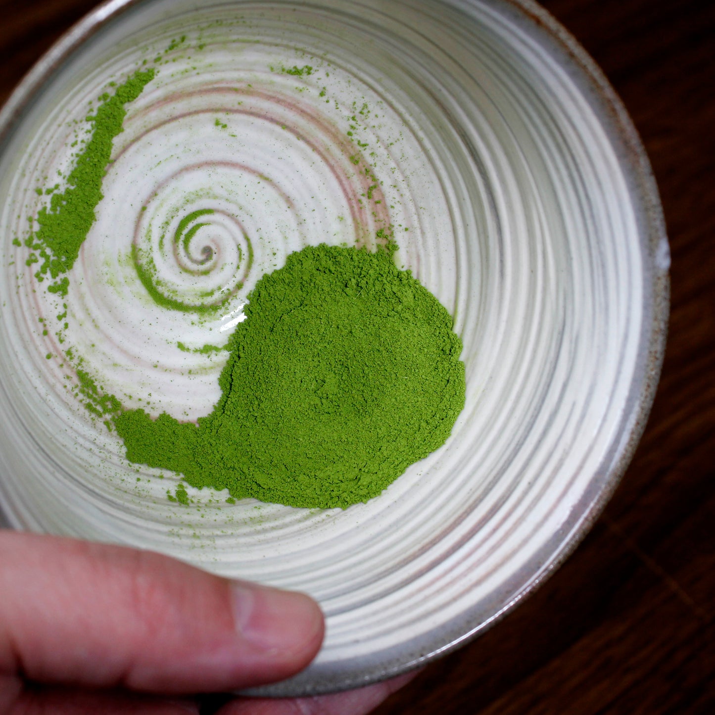 Swirl Matcha Bowl (Chawan) - 16 oz