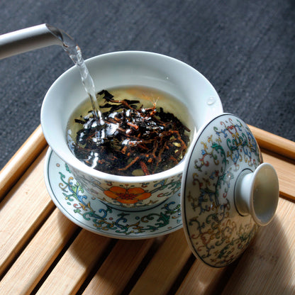 Tung Ting Hojicha - steeping