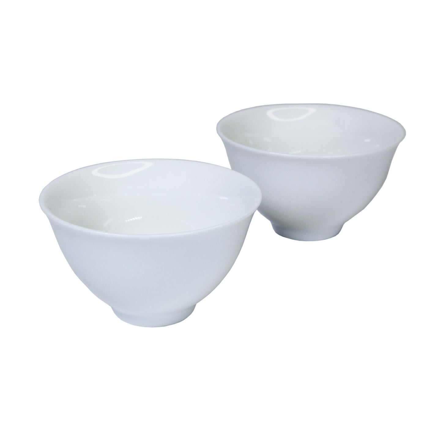 White Porcelain Tasting Cups - set of 2